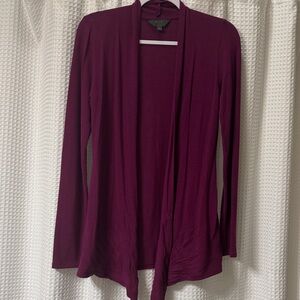 41 Hawthorn Deep Purple Open Cardigan